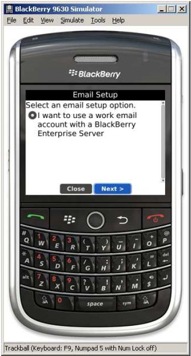 How to setup Blackberry Enterprise Server Exchange Account-6